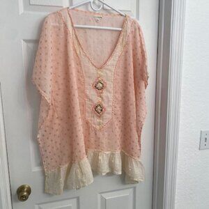 ibiza mode summer coverup/kaftan Size M/L